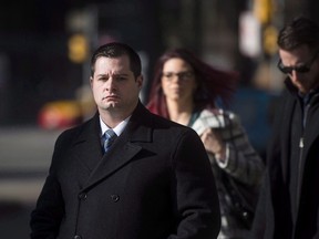Closing arguments continue on Jan. 6, 2016 in the trial of Toronto Police officer James Forcillo, charged in the shooting death of Sammy Yatim. (Marta Iwanek/The Canadian Press file photo)