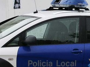 A police car is pictured in this  March 24, 2015 file photo in Barcelona. (REUTERS/Gustau Nacarino)