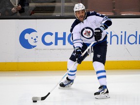 Winnipeg Jets defenseman Dustin Byfuglien has been named to the Central Division's all-star team. (Jayne Kamin-Oncea-USA TODAY Sports photo)