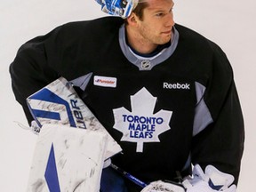 Toronto goalie James Reimer. (Dave Thomas/Toronto Sun files)