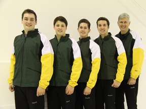 Sudbury's Tanner Horgan rink, made up of skip Tanner Horgan, vice Jacob Horgan, second Nicholas Bissonnette, lead Maxime Blais and coach Gerry Horgan, went undefeated to the Northern Ontario Junior Curling Championships title contested in Thunder Bay.