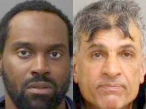 Michael Ogini, left, and Khalil Rashid were both charged in the Project Broadlight Probe, Toronto Police announced Jan. 7, 2016. (Supplied photos)
