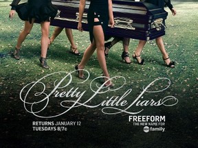 The cast of Pretty Little Liars. (Handout)