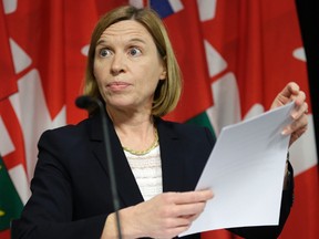 Acting ombudsman Barbara Finlay press conference at Queens's Park  in Toronto, Ont. on Wednesday December 16, 2015. Craig Robertson/Toronto Sun/Postmedia Network