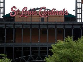 With the St. Louis Cardinals out of town on a road trip, Busch Stadium sits quiet Wednesday, June 17, 2015, in St. Louis. (AP Photo/Jeff Roberson)
