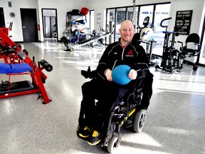 Mike Mulligan, founder and owner of Moving Forward, at his London-based rehabilitation centre January 6, 2016. CHRIS MONTANINI\LONDONER\POSTMEDIA NETWORK