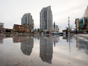 The Renaissance towers in downtown London. (Free Press file photo)