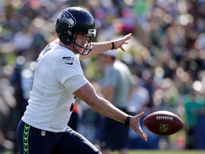 Seahawks kicker Jon Ryan says his team's shocking loss at the Super Bowl is a distant memory. (Elaine Thompson/AP Photo)