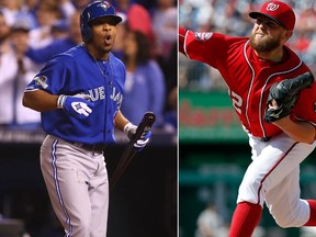 The Blue Jays traded outfielder Ben Revere to the Nationals for relief pitcher Drew Storen on Friday, Jan. 8, 2016. (Dave Abel/Toronto Sun-Alex Brandon/AP/Files)