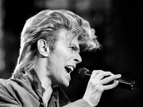 David Bowie in 1987. Bowie, the other-worldly musician who broke pop and rock boundaries with his creative musicianship, nonconformity, striking visuals and a genre-bending persona he christened Ziggy Stardust, died of cancer Sunday. He was 69 and had just released a new album. (File via AP)