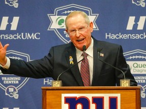 Former Giants head coach Tom Coughlin has interviewed for the Eagles vacant coaching position. (Jim O'Connor/USA TODAY Sports)