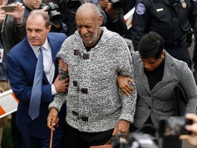 In this Dec. 20, 2015, file photo, Bill Cosby arrives at court to face a felony charge of aggravated indecent assault in Elkins Park, Pa. Lawyers for Cosby say recent criminal charges filed against the actor in Pennsylvania violate a prosecutor’s pledge that he would never be charged over a 2004 encounter with a Temple University employee. The defense team said Monday, Jan. 11, 2016, the agreement not to file charges prompted Cosby to testify in a related civil lawsuit without invoking his Fifth Amendment rights. (AP Photo/Matt Rourke, File)