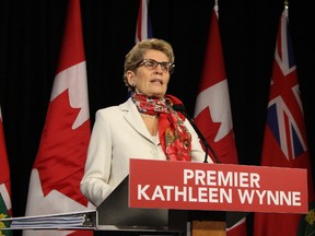 Premier Kathleen Wynne. (Antonella Artuso/Toronto Sun)