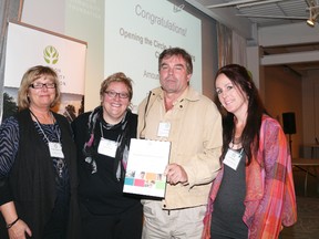 Opening The Circles partners include (l-r) Margaret MacPherson, Jane McGregor, John Swales and Avil Flanigan.