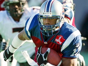 Former Alouettes running back Lawrence Phillips was found dead in a California prison cell early Wednesday. (Shaun Best/Reuters/Files)