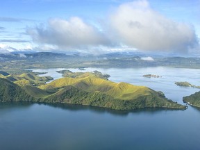 Aerial photo of the coast of New Guinea. (Fotolia)