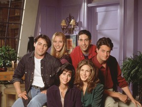 The cast of NBC's Friends. (Handout photo)
