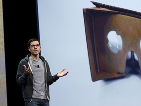 Clay Bavor speaks during the Google I/O developers conference in San Francisco, Calif., May 28, 2015. REUTERS/Robert Galbraith