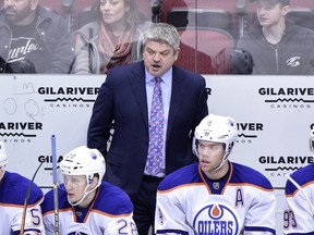 Todd McLellan returned to the SAP Center in SAn Jose Wednesday for the first time since leaving the Sharks to take over as head coach of the Edmonton Oilers. (USA TODAY SPORTS)