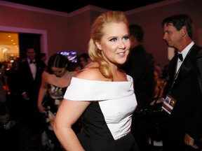 Comedian Amy Schumer arrives at the 73rd Golden Globe Awards in Beverly Hills, California January 10, 2016.  REUTERS/Danny Moloshok