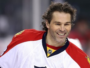 Think Jagr’s old? That’s your problem. The Panthers’ ageless star doesn’t buy it. AL CHAREST/CALGARY SUN