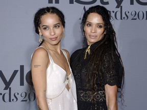 Honoree Zoe Kravitz (L) and her mother Lisa Bonet pose during the InStyle Awards at the Getty Center in Los Angeles, California on October 26, 2015. REUTERS/Kevork Djansezian