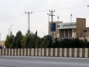 General view of King Abdullah bin Al Hussein Training Center where a Jordanian officer went on a shooting spree on Monday in Mwaqar near Amman, Jordan, Nov. 9, 2015.  REUTERS/Muhammad Hamed