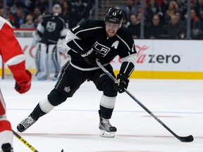 Kings centre Anze Kopitar is nearing a long-term contract, according to a report. (Jayne Kamin/Oncea-USA TODAY Sports)