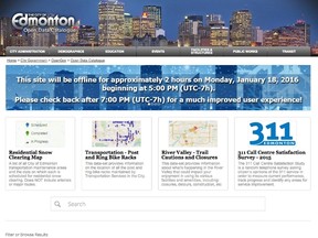 Edmonton tops open data list