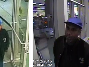 Surveillance photo of a man wanted in connection with a theft of more than $1,500 in chewing gum
