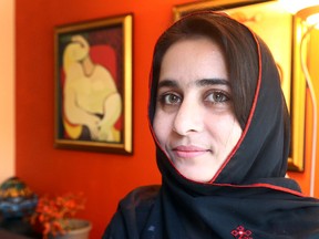 Karima Baloch, 32, fled her native Balochistan. The day she landed in Toronto, she says the first thing she did was rip the niqab off her face. “I knew I was safe and that I did not have to hide from anyone in Canada,” she said. (Dave Abel/Toronto Sun/Postmedia Network)