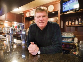 Mike McCoubrey, owner the Waltzing Weasel in London, says the appeal of pubs is that they cater to everyone. (DEREK RUTTAN, The London Free Press)