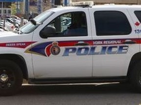 York Regional Police vehicle (Chris Doucette/Toronto Sun files)