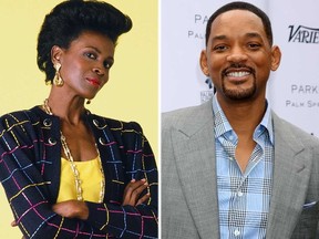 (L-R) Janet Hubert and Will Smith. (Facebook/WENN.COM)