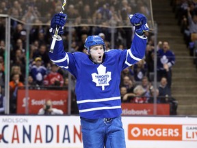 Toronto Maple Leafs left wing James van Riemsdyk. (Tom Szczerbowski-USA TODAY Sports)