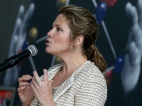 Sophie Gregoire-Trudeau was a guest speaker at the Dream Keepers 12th Annual Celebration of Martin Luther King Day at Ottawa City Hall Monday, Jan 18, 2016.  (Tony Caldwell/Ottawa Sun)