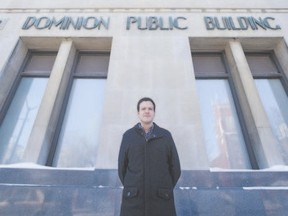 London documentary filmmaker Juan Andres Bello will talk about the Dominion Public Building Feb. 18.