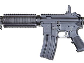 Toronto Police are being equipped with military-style rifles similar to this one.