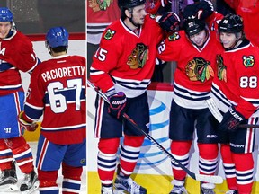 The Chicago Blackhawks and Montreal Canadiens both boast an excellent No. 1 line. (USA Today Sports)