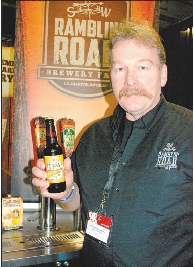 Craft Beer Row was a popular destination at the London Wine and