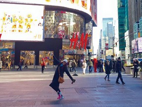 Kelly Spencer in New York City. (CONTRIBUTED PHOTO)
