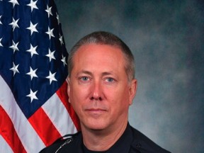 Police Officer Robert Olsen is seen in an undated handout picture released by the DeKalb County Police Department in Georgia.  The shooting death of an unarmed, black, naked man by Officer Olsen in an Atlanta suburb prompted a social media outcry on Tuesday over what many people deemed to be unnecessary force against someone who may have been in mental distress. The death of Anthony Hill, 27, at an apartment complex in DeKalb County on Monday afternoon is the latest in a string of killings of unarmed black men by police in the United States.  REUTERS/DeKalb County Police Department/Handout via Reuters