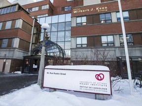 The University of Ottawa Heart Institute. DARREN BROWN / POSTMEDIA NETWORK
