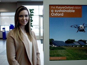 Miranda Fuller (pictured) was announced Thursday to be the new program director of the Future Oxford Community Sustainability Plan. She will formally take the role on Jan. 28 at the Future Oxford Expo. (BRUCE CHESSELL/Sentinel-Review)