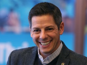 Mayor Brian Bowman returned from the big-city mayors caucus and said the message to Ottawa was infrastructure investment plans are needed soon. (Kevin King/Winnipeg Sun file photo)
