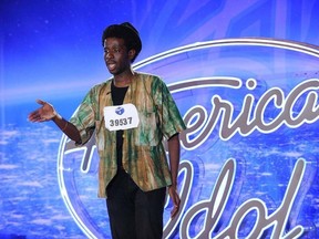 American Idol hopeful Usen Isong. (FOX handout photo)