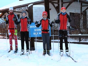 Vermilion Nordic skiers Samuel Ree, Sean Ulrich, Caleb Ree and Alexander McCullough will represent the Northeast Zone at the Alberta Winter Games in cross country skiing.