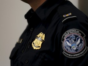U.S. Customs and Immigration officer. REUTERS/Mike Blake