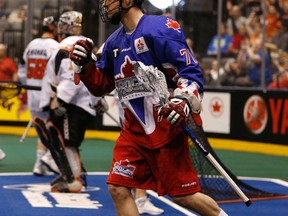 Kevin Ross returns to action for the Toronto Rock after injuring his wrist during the summer. (JACK BOLAND/Toronto Sun)