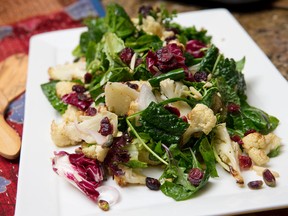 Roasted cauliflower and kale salad (Free Press file photo)